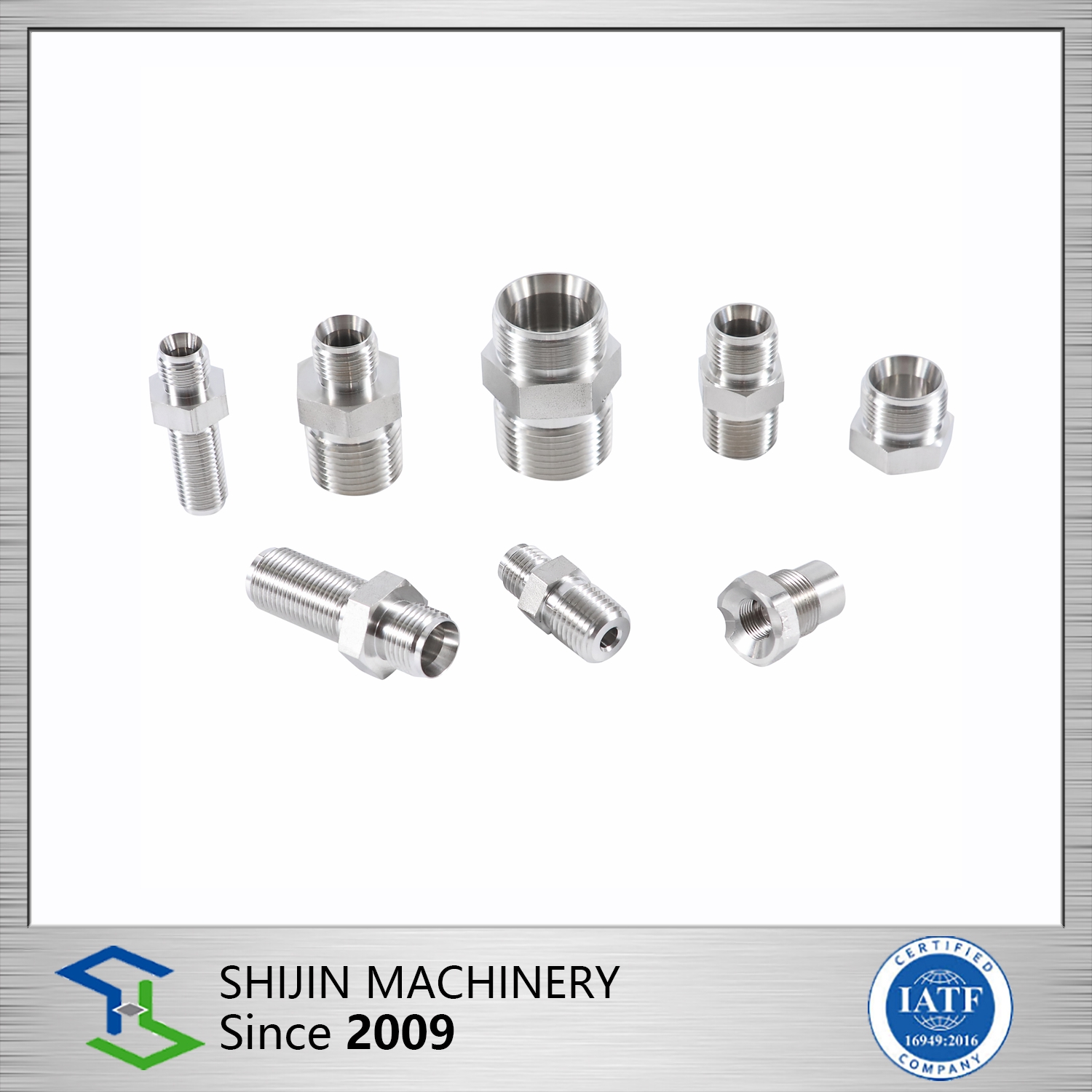 管接頭行業(yè)-非標定制管接頭，多個樣品展示3